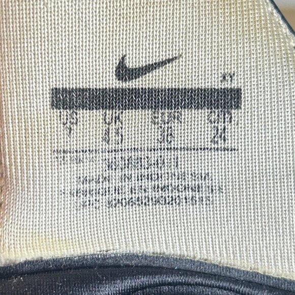 Nike Comfort Footbed Slide Sandals Womens 7 Black White Comfort Sport Padded - Picture 5 of 9